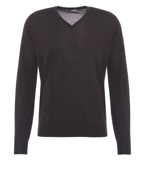 Pullover mit V-Ausschnitt