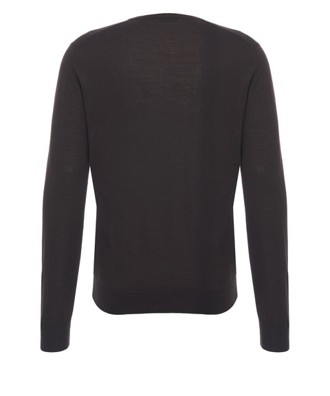 Pullover mit V-Ausschnitt