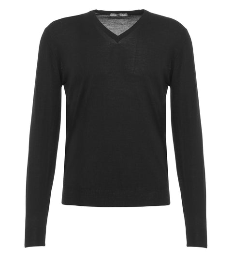 Pullover mit V-Ausschnitt