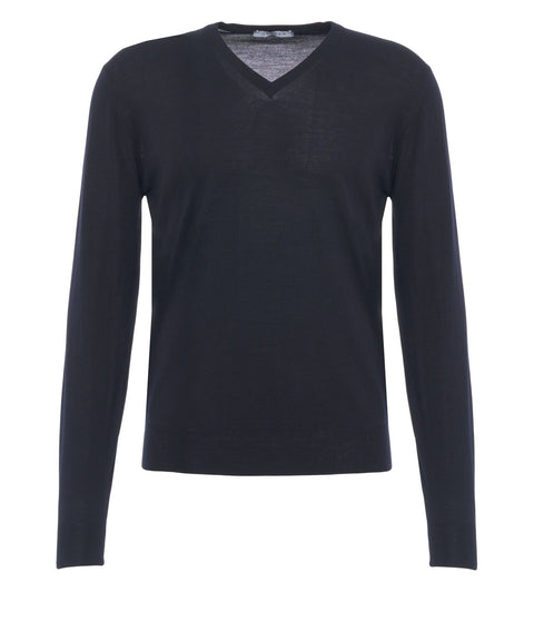 Maglione con scollo a V