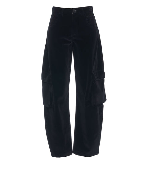 Cargohose aus Samt 'Amy'