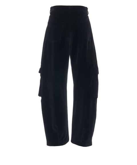 Cargohose aus Samt 'Amy'