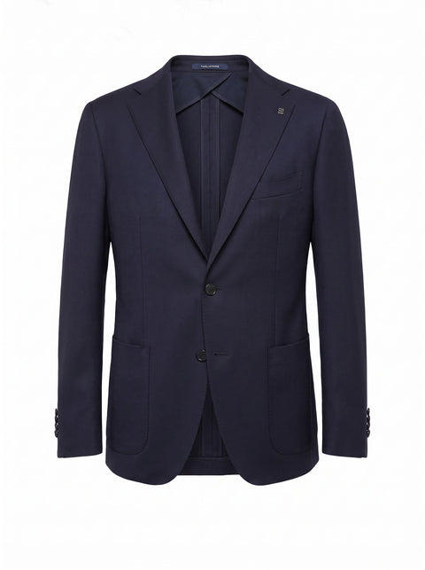 Blazer mit Logodetail