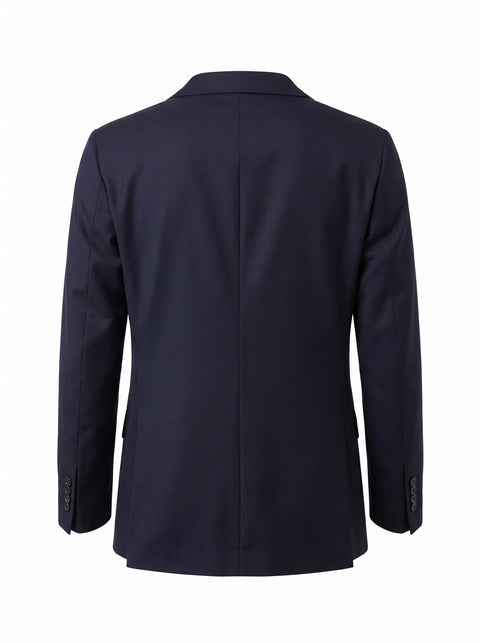 Blazer mit Logodetail
