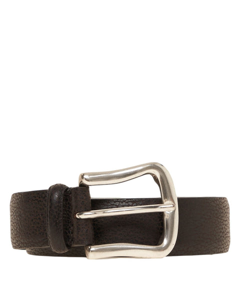 Leather belt