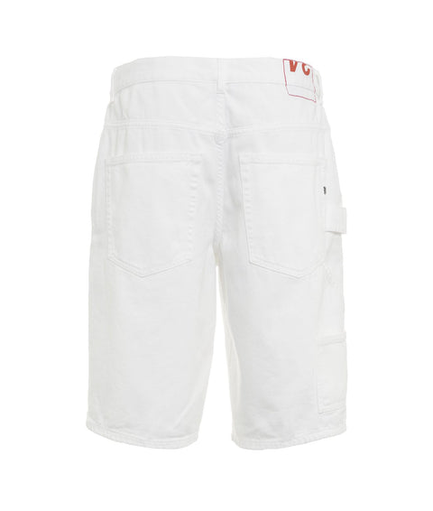 Bermuda shorts in denim "Colin" #bianco