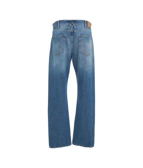 Jeans "Full Wide Straight Leg" #blu