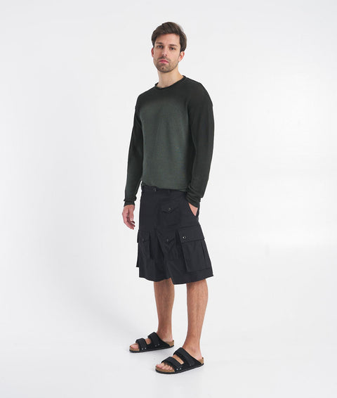 Cargo shorts "Diego" #nero