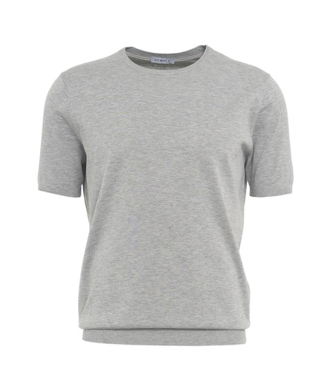 T-shirt "Pakse" in misto cotone #grigio