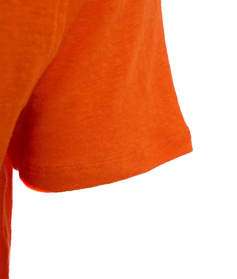 T-shirt "Lino" #arancione
