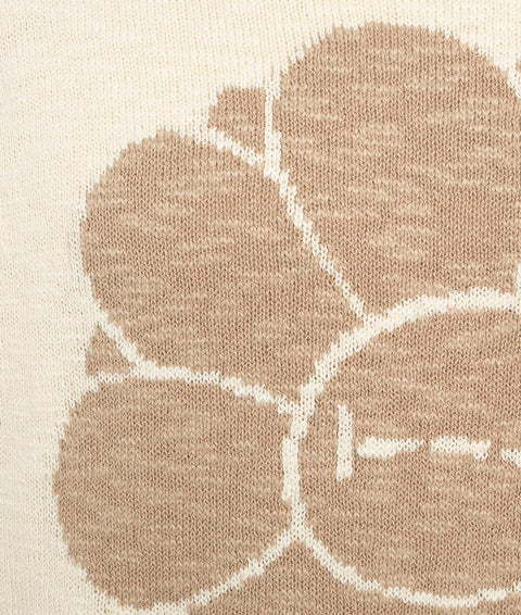 Maglione con pattern #beige