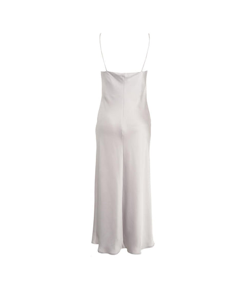 Slip dress #bianco