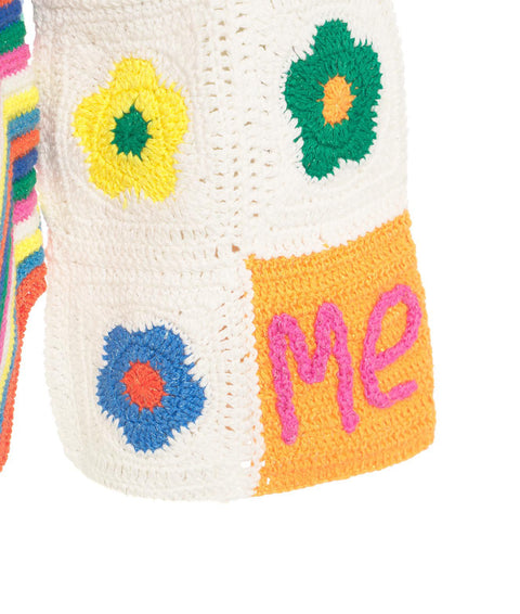 Crochet cardigan "Julie" #multicolore