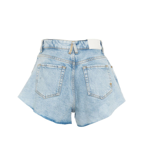 Denim shorts "Calma" #blu