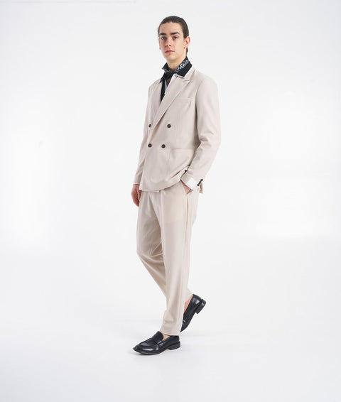 Pantaloni chino in relaxed fit #beige