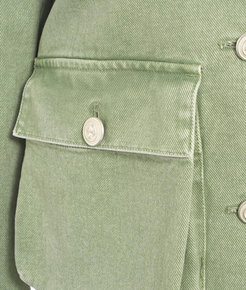 Giacca di jeans "Lush" #verde
