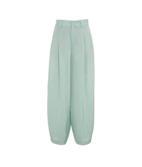 Pantaloni wide-fit #blu