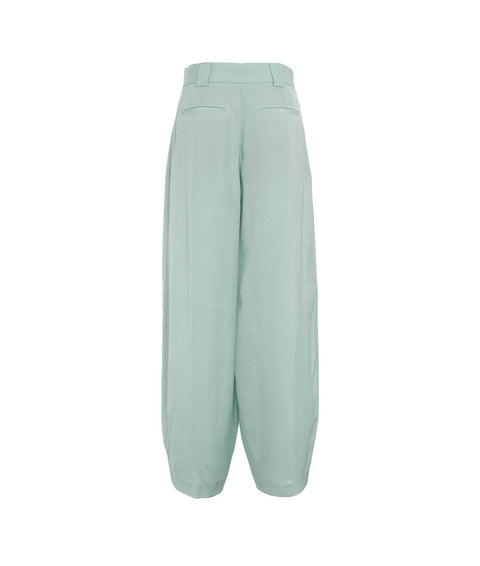 Pantaloni wide-fit #blu