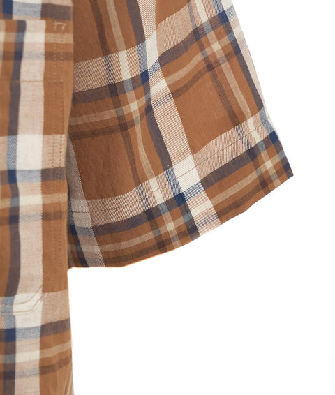 Camicia lumberjack #marrone