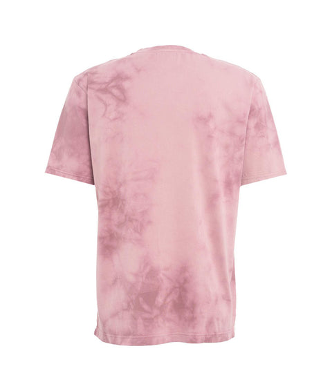 T-shirt in tie-dye #rosa