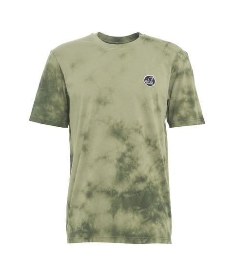 T-shirt in tie-dye #verde