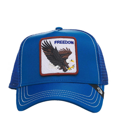 Baseball cap "Free Eagle" #blu