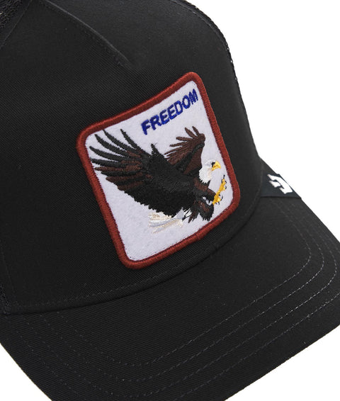 Baseball cap "Free Eagle" #nero