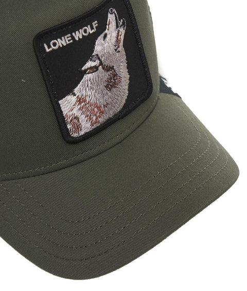 Baseball cap "Lone Wolf" #oliva