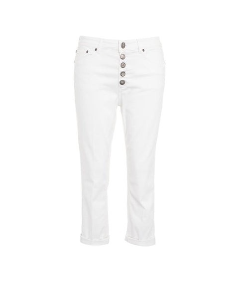 Jeans "Koons Gioiello" #bianco