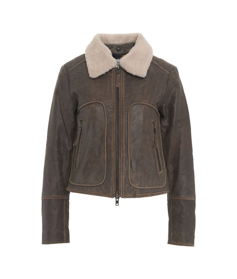 BULLY real ほどよい leather suede jacket L AR00