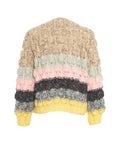 Cardigan in misto mohair 'Arena' #multicolore