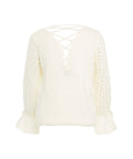 Maglione in misto mohair 'Lucca' #bianco