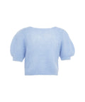 Cardigan a manica corta 'Harper' #blu