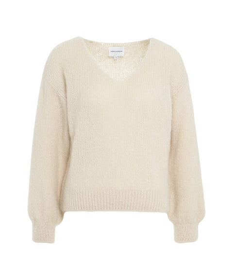 Maglione in alpaca 'Milana' #beige