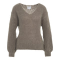 Maglione in alpaca 'Milana' #grigio
