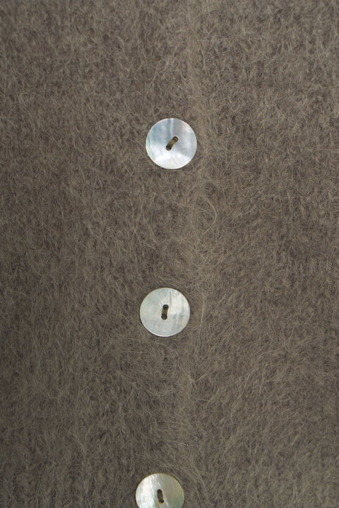 Gilet in maglia 'Telma' #grigio