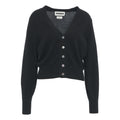 Cardigan in cashmere 'Jessie' #nero
