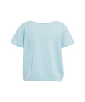 T-shirt in cashmere 'Biarritz' #blu