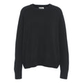 Maglione oversize in cashmere #nero
