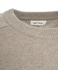 Maglione oversize in cashmere #grigio