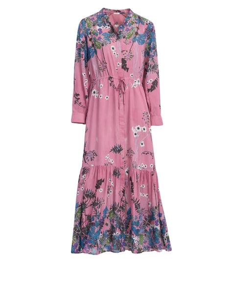 Chemisier con stampa floreale 'Bernadette'