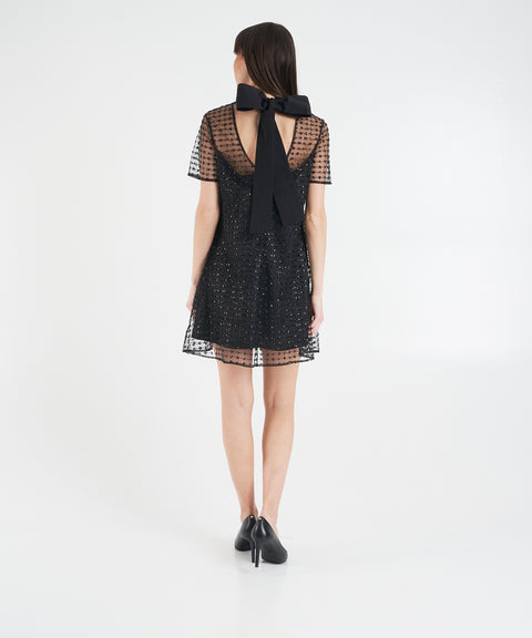 Abito mini 'Stardust Onyx'
