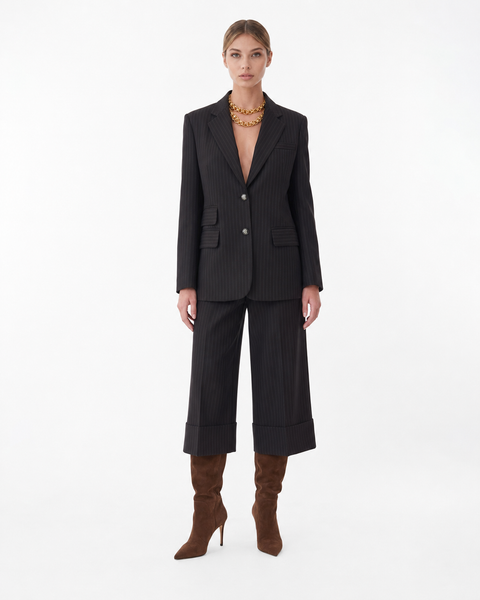 Blazer gessato