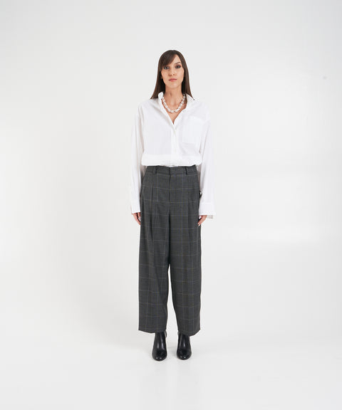 Blusa con colletto button-down