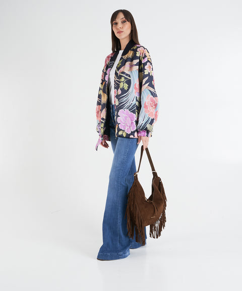 Bomber in seta 'Oscar'