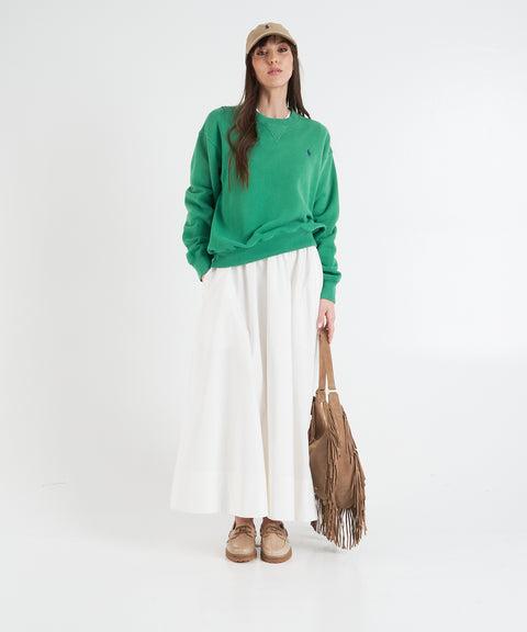 Sweatshirt mit Logostickerei