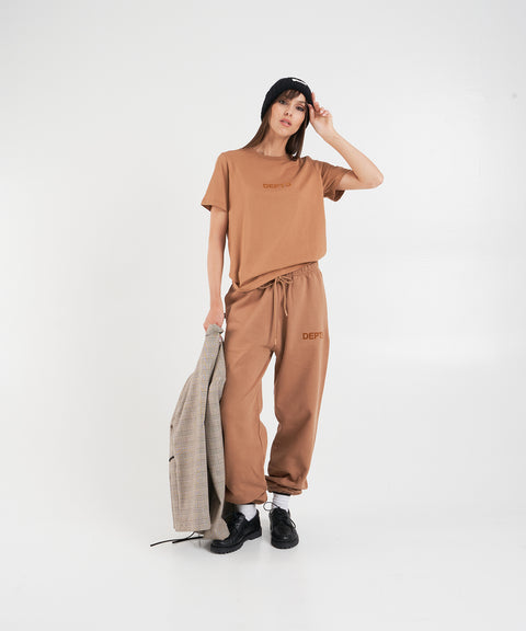 Joggers con dettaglio logo