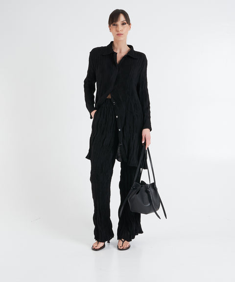 Pantaloni plissettati