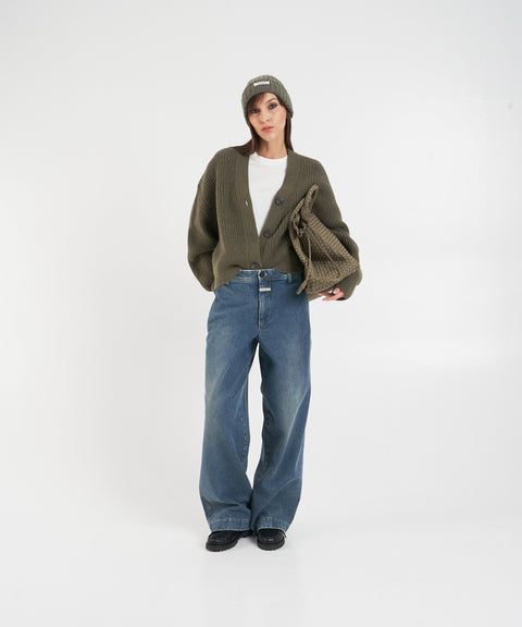 Strickjacke aus Alpakagemisch