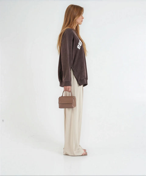 Felpa con logo 'Dorotea'